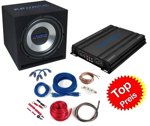 Crunch cbp 1000 watt bass - cbp,