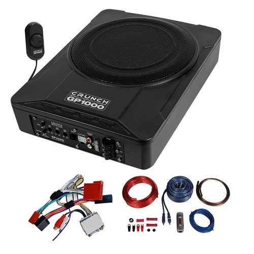 Crunch unterbau subwoofer set - crunch,