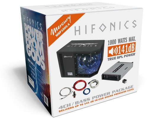 141db hifonics komplettset - 141db,