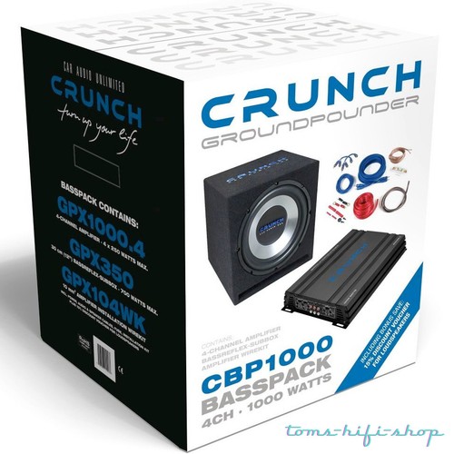 Crunch cbp 1000 - crunch, set