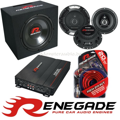 Renegade set 30cm subwoofer - renegade, 3