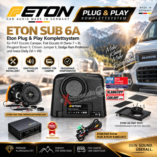 Eton plug play audio sound - play,