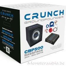 CRUNCH 500 Watt car hifi Set