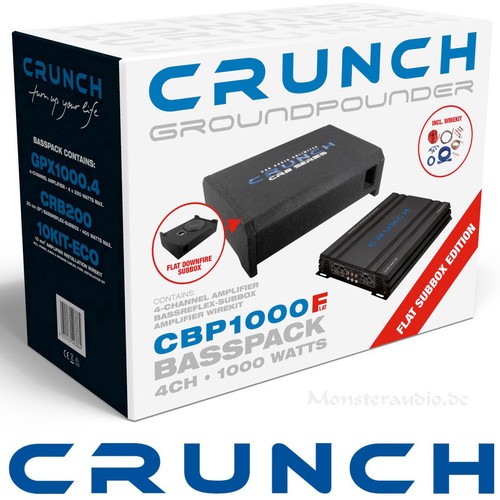 Crunch cbp1000f verstärker - crunch,